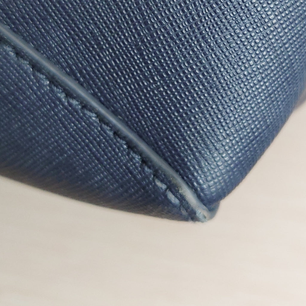 Tory Burch Navy Emerson Small Tote Bag | Pre Loved |