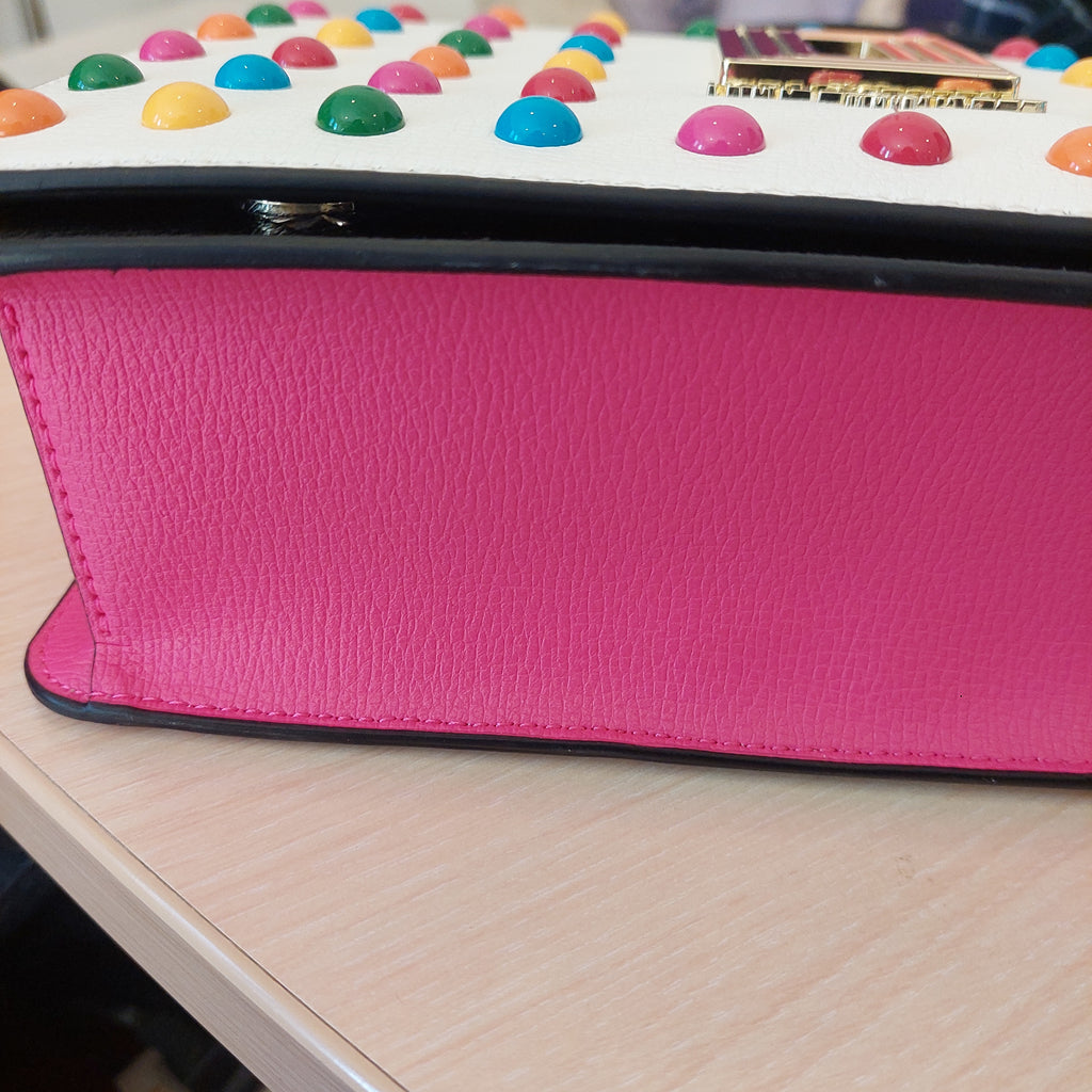Karl Lagerfeld Simone Top Handle Crossbody Bag | Brand New |