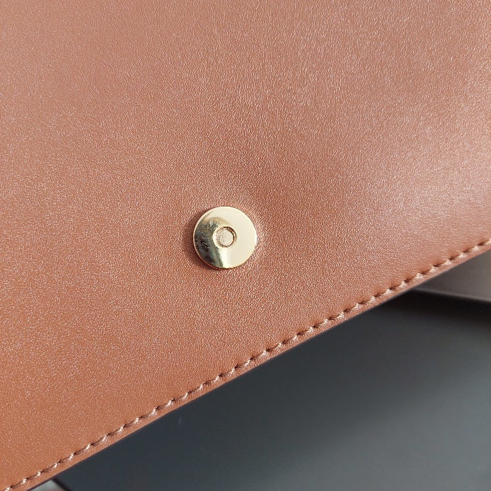 Kate Spade Tan Leather Nadine Medium Flap Crossbody Bag | Pre Loved |