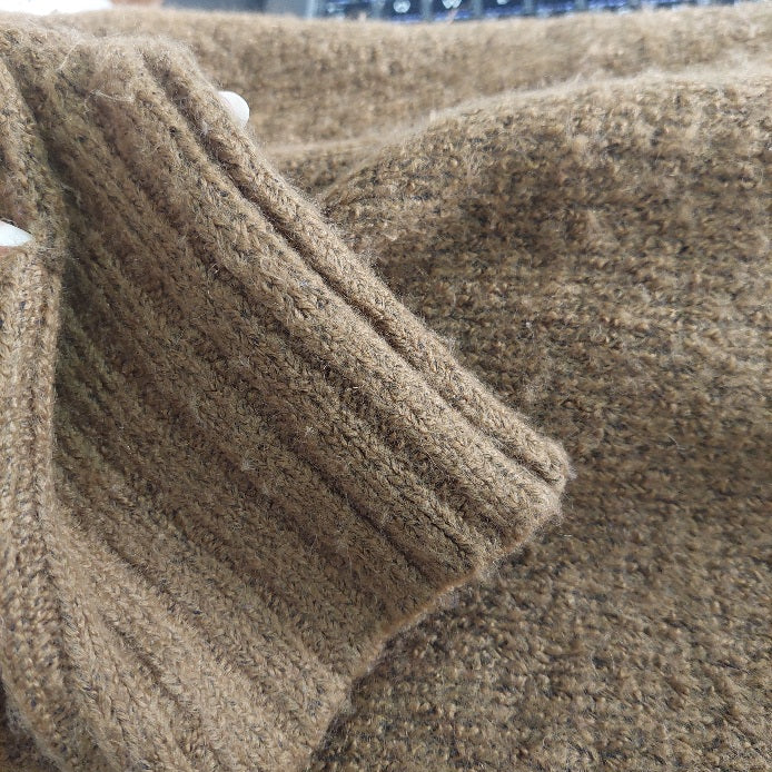 ZARA Brown Oversized Knit Sweater | Gently Used |
