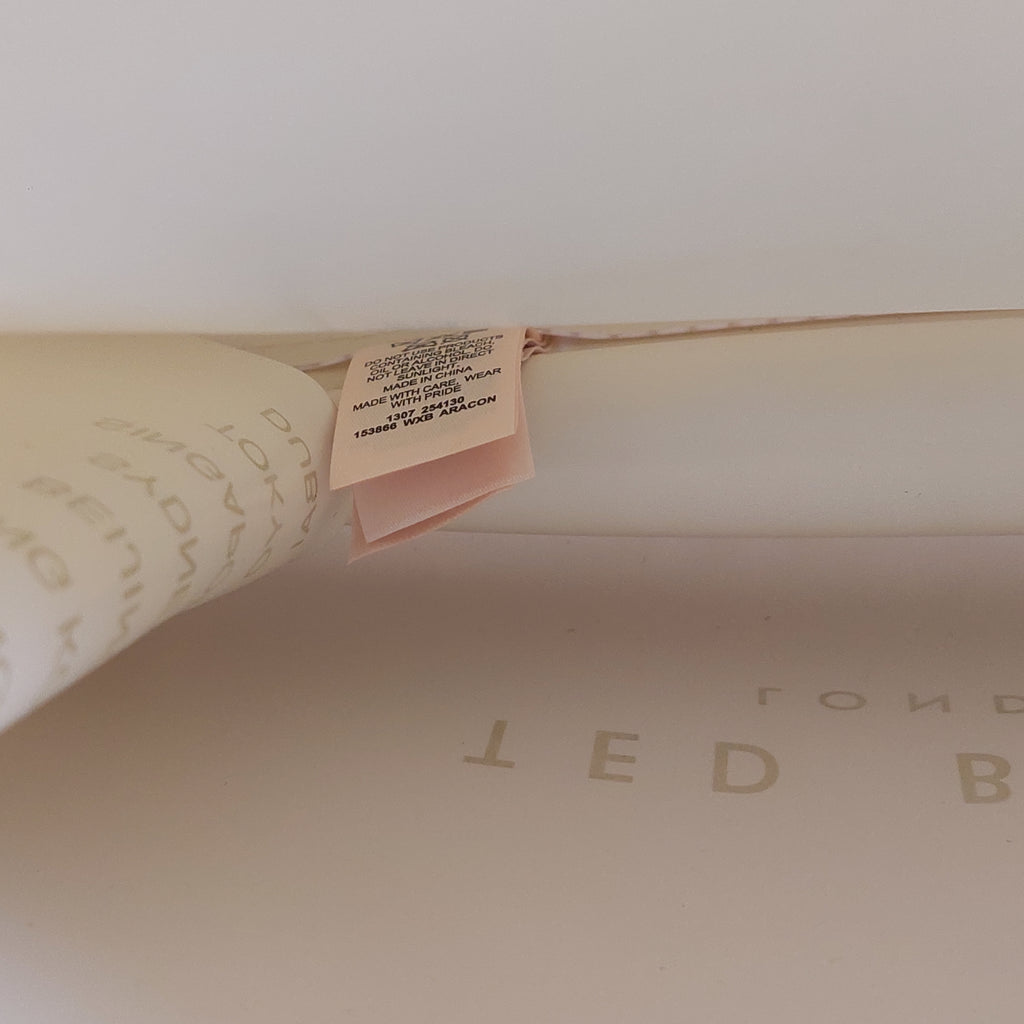 Ted Baker Ivory Aracon Plain Bow Small Icon Bag | Brand New |