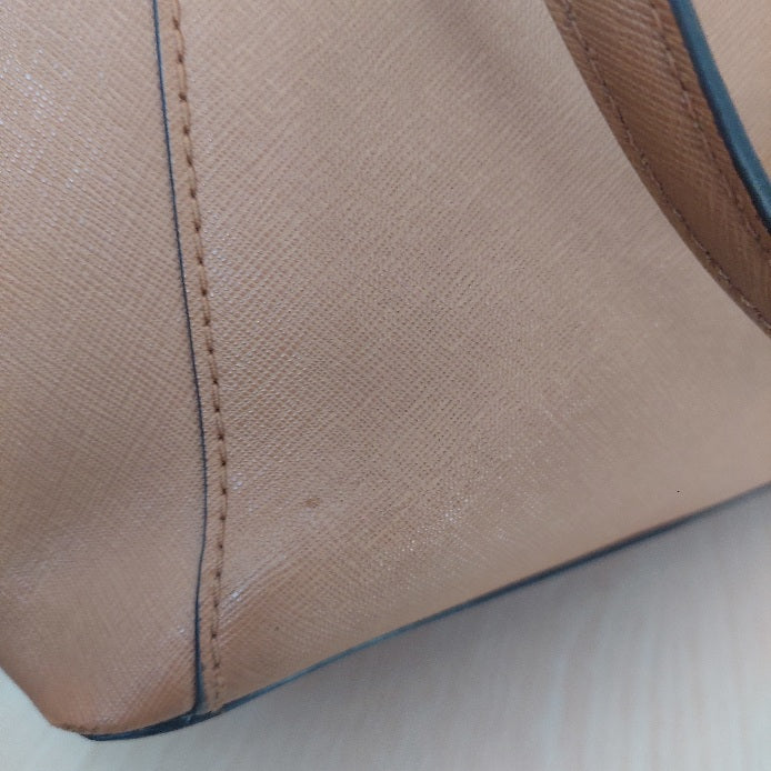 Michael Kors Tan Saffiano Leather Jet Set Top-zip Tote | Pre Loved |