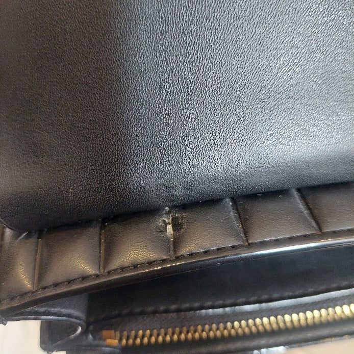 Charles & Keith Black Panelled Handle Bag | Pre Loved |
