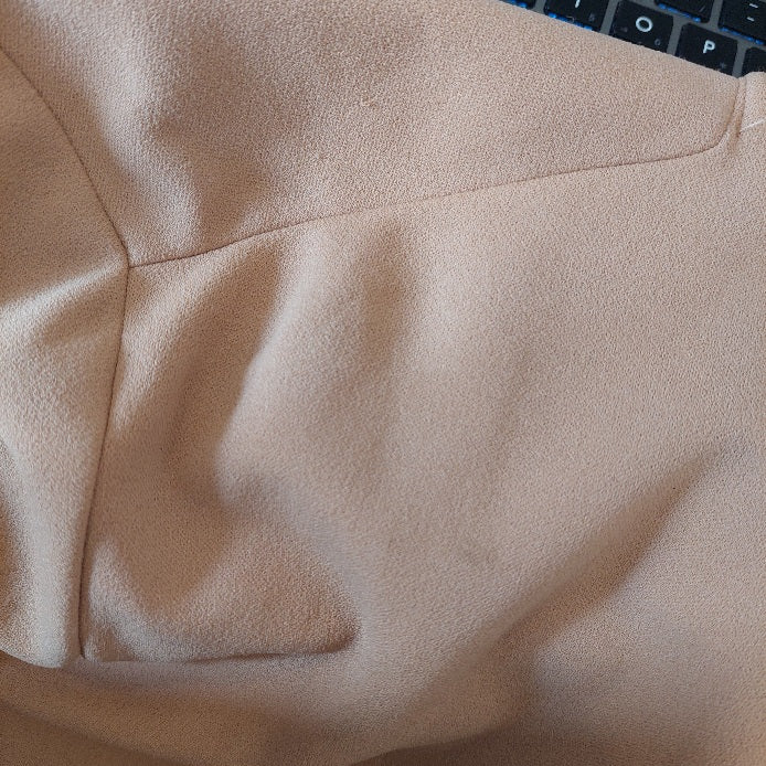 Max Beige Front Button Blazer | Pre Loved |