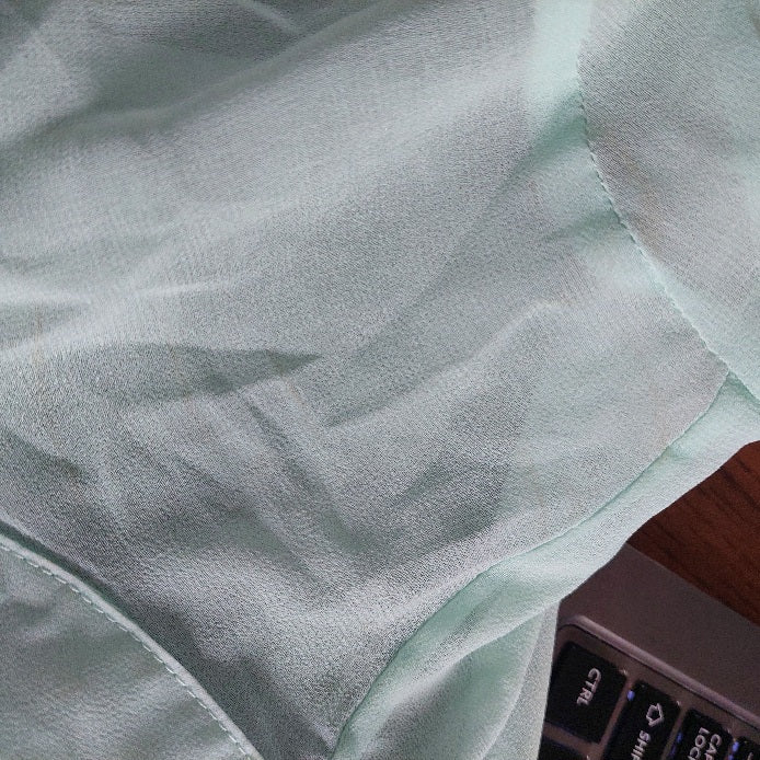 Banana Republic Two Tone Sheer Top | Pre Loved |