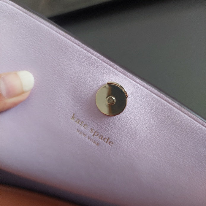 Kate Spade Tan Leather Nadine Medium Flap Crossbody Bag | Pre Loved |