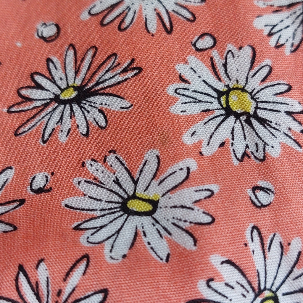 Mango Peach Floral Printed Short Dress | Gently Used |