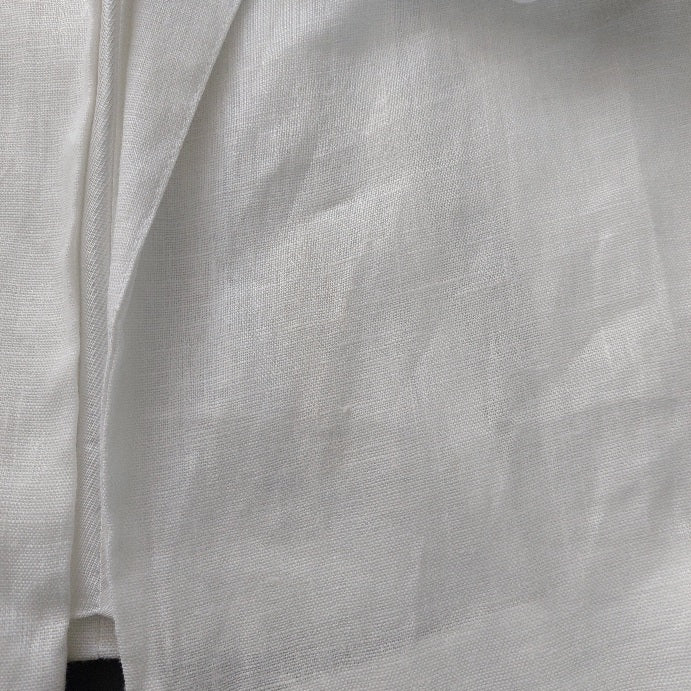 Zara White Open 100% Linen Blazer | Brand New |