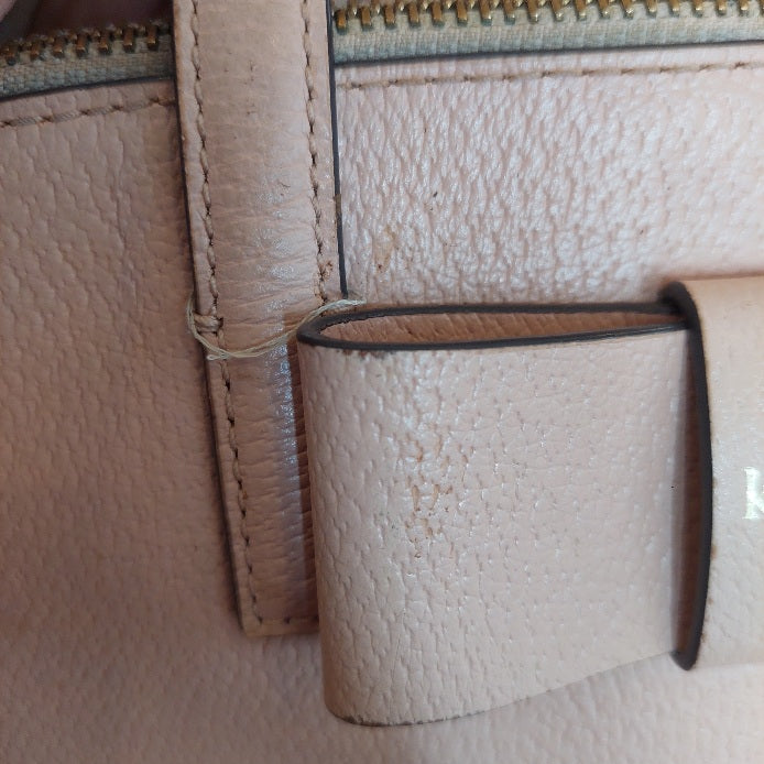 Kate Spade Rosy Pink Matthews Street Maise Leather Satchel Bag | Pre Loved |