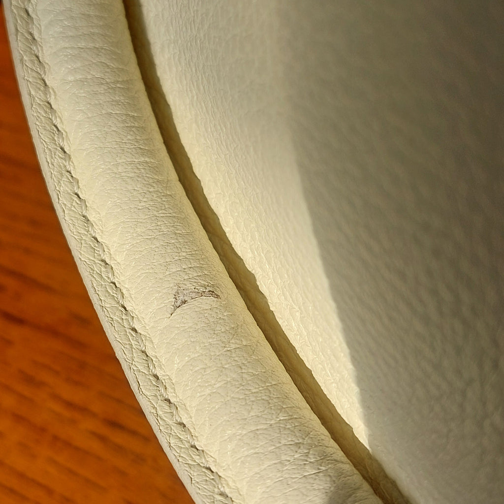 Jimmy Choo Cream Leather Small Rosalie Satchel Bag | Pre Loved |