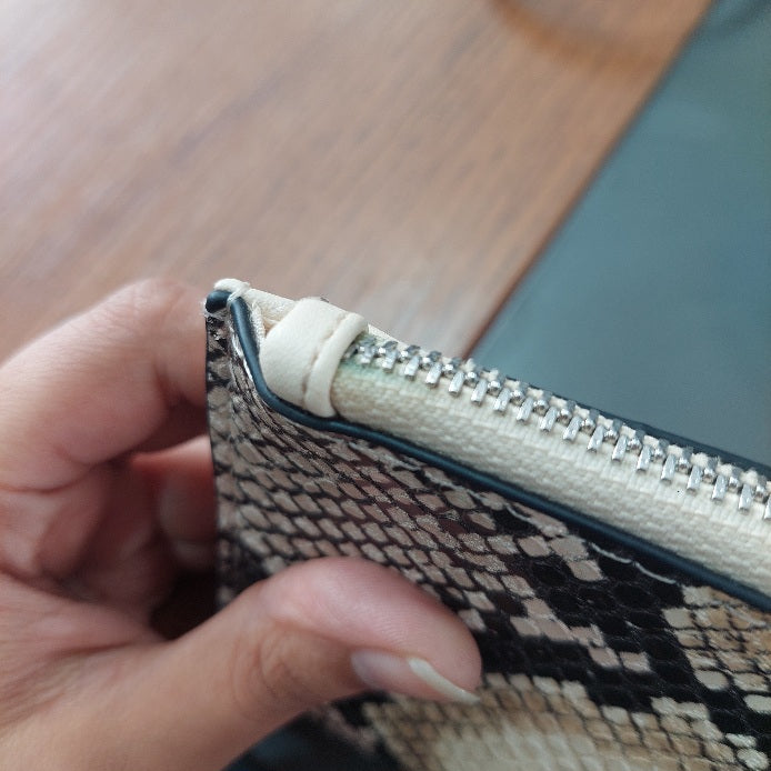 Steve Madden Snake Print Wallet | Pre Loved |