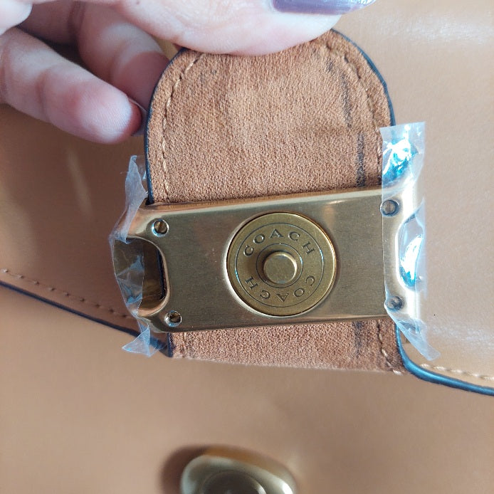 Coach Mustard Leather Tabby Bag | Brand New |