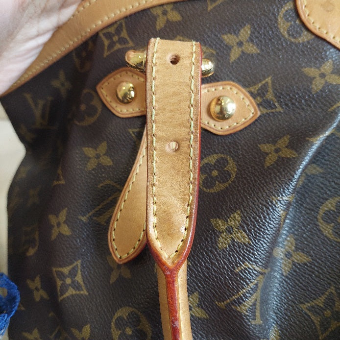 Louis Vuitton Brown Leather Monogram 'Tivoli GM' Bag | Pre Loved |