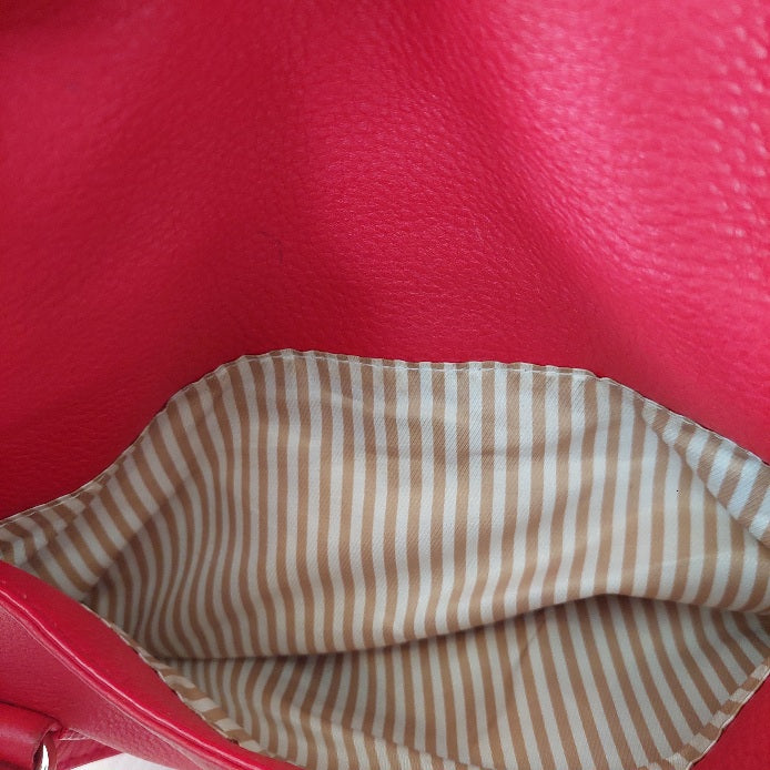 Kate Spade Red Leather Double Handle Crossbody Bag | Pre Loved |