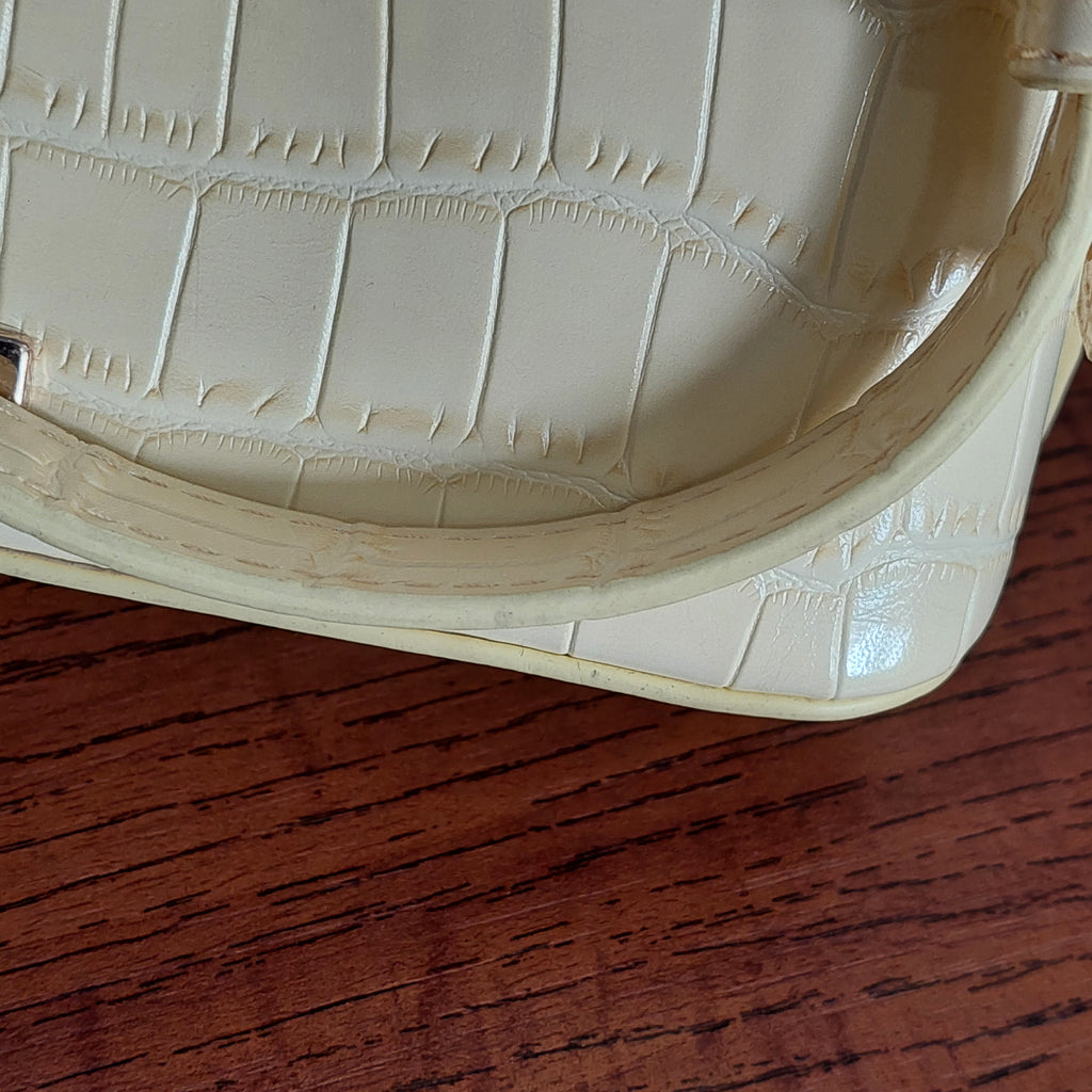 Aldo Yellow Leatherette Valamaryn Handbag | Brand New |