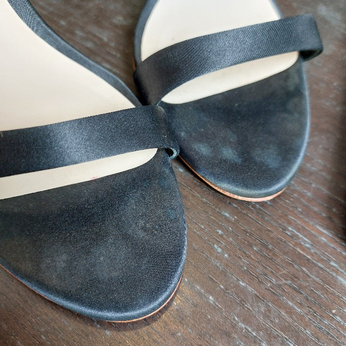 Sophia Webster Black Evangeline Butterfly Heels | Pre Loved |
