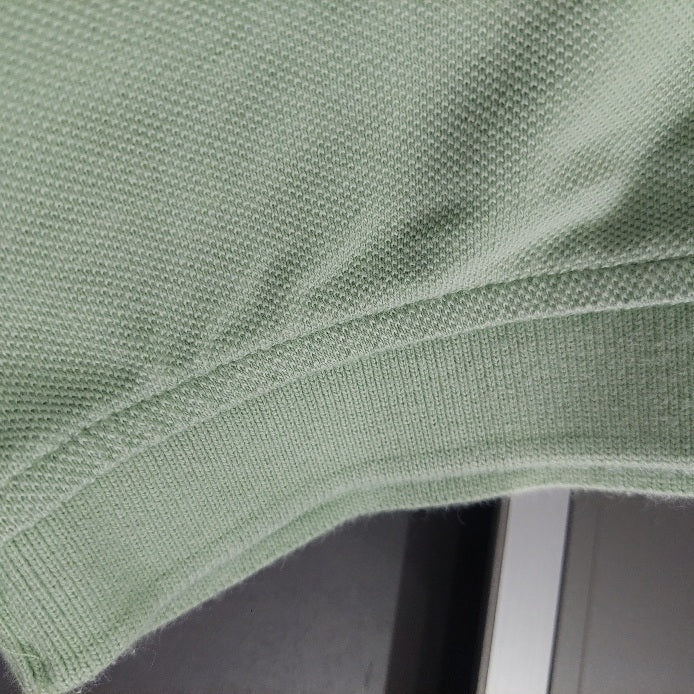 Tommy Hilfiger Men's Light Green Polo Shirt | Pre Loved |