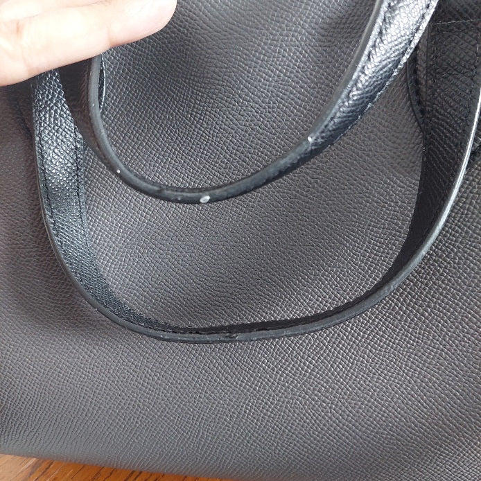 Furla Grey Two tone Convertible Handbag | Pre Loved |