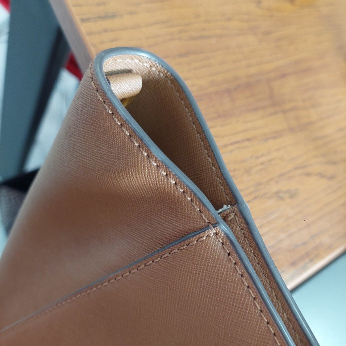 Tory Burch 'Emerson' Tan Leather Tote Bag | Pre Loved |