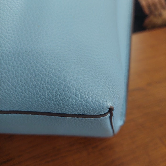 Tory Burch Blue Perry Triple Compartment Tote Bag | Gently Used |