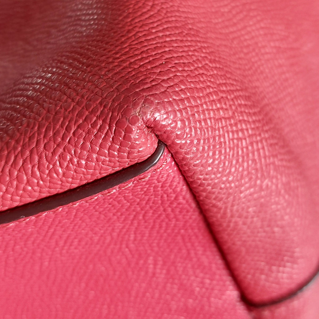 Coach Red Leather City Zip Tote Bag | Gently Used |