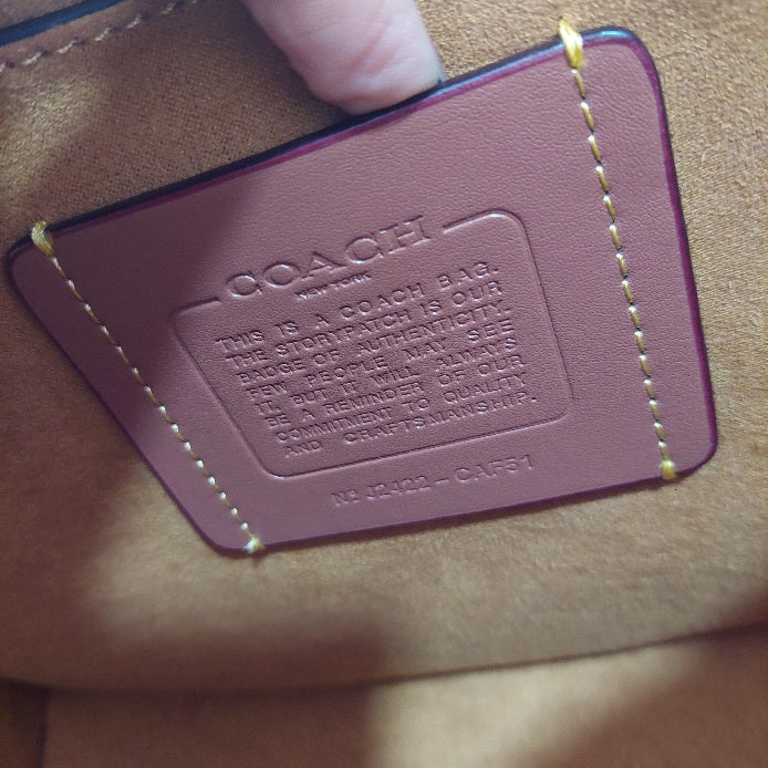 Coach Mustard Leather Tabby Bag | Brand New |