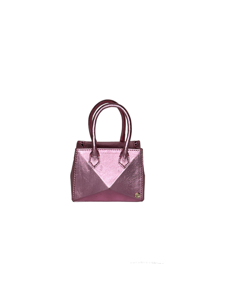 Warp Metallic Pink Petit Leather Bag | Sample |
