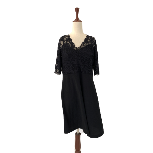 Wallis Black Lace Dress | Gently Used |