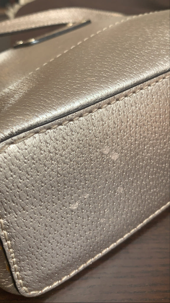Kate Spade Rose Gold Leather Satchel | Pre Loved |