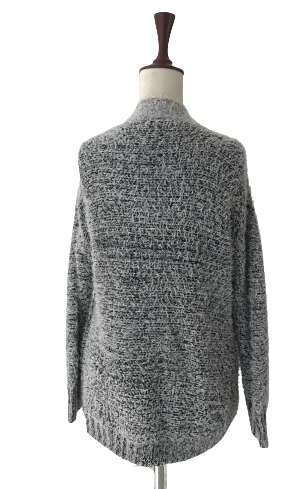 George Black & White Open Sweater | Gently Used |