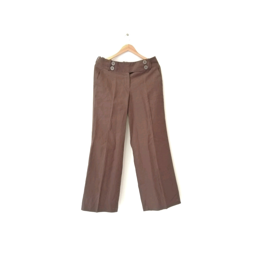 NEXT Brown Linen Pants | Gently Used |