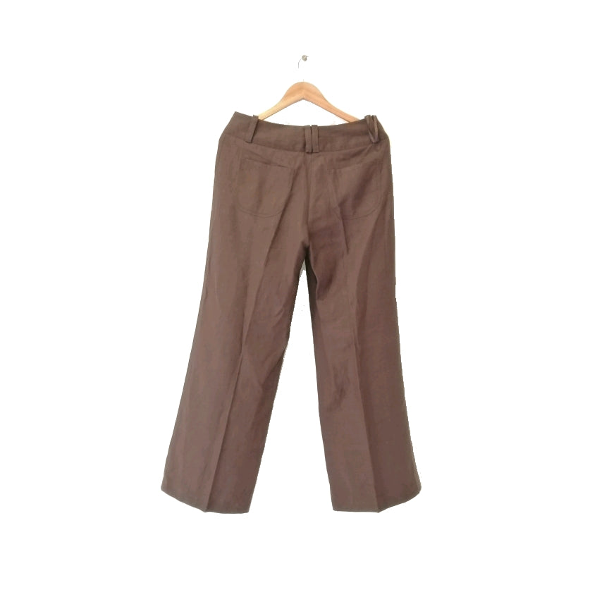 NEXT Brown Linen Pants | Gently Used |