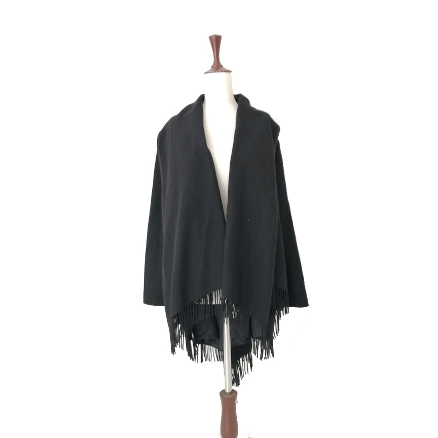 ZARA Black Cape Jacket | Gently Used |