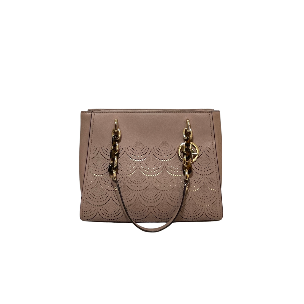 Michael Kors Pink Leather 'Sofia' Handbag | Gently Used |