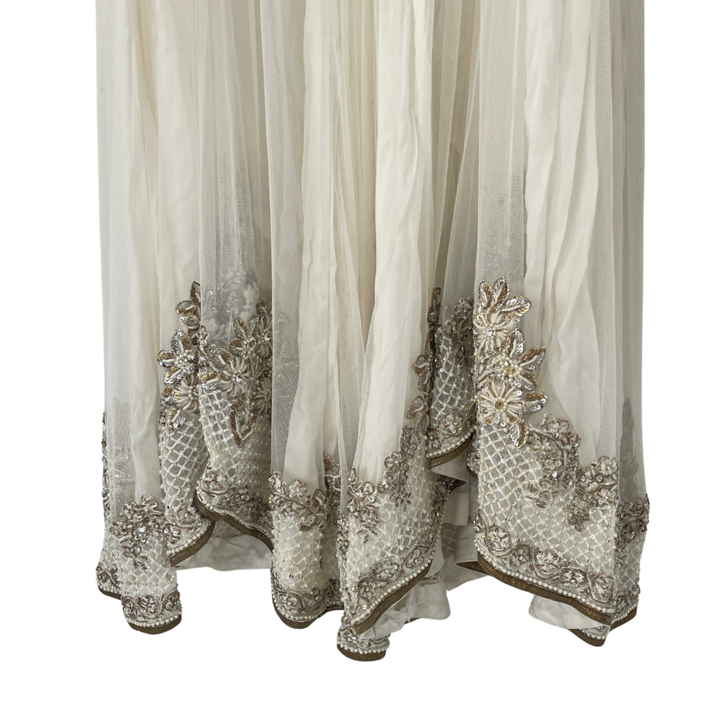 Rizwan Beyg White Bridal Limited Edition Outfit | Gently Used |