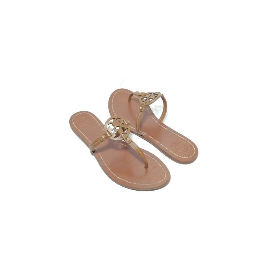 Tory Burch Tan Mini Miller Thong Sandals Pre Loved Secret Stash