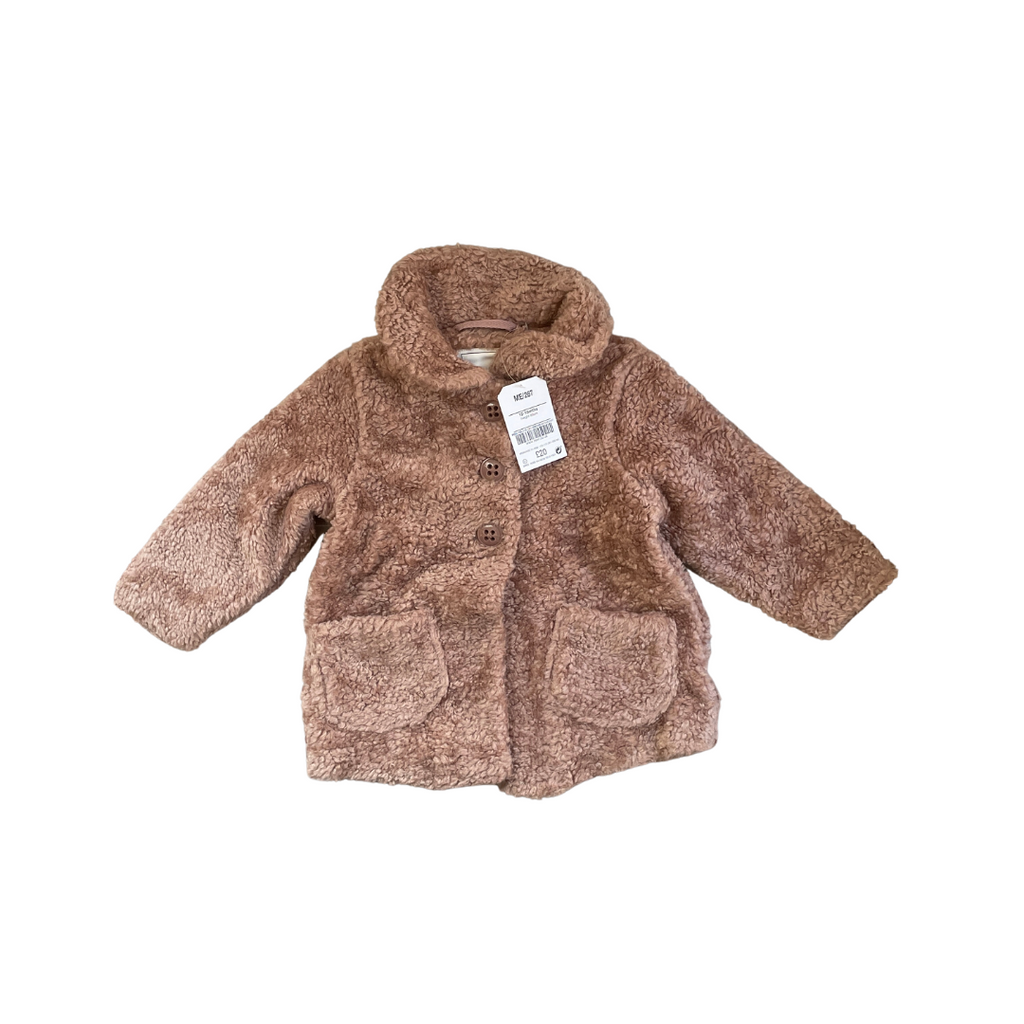 NEXT Faux Fur Coat (12 - 18 months) | Brand New |