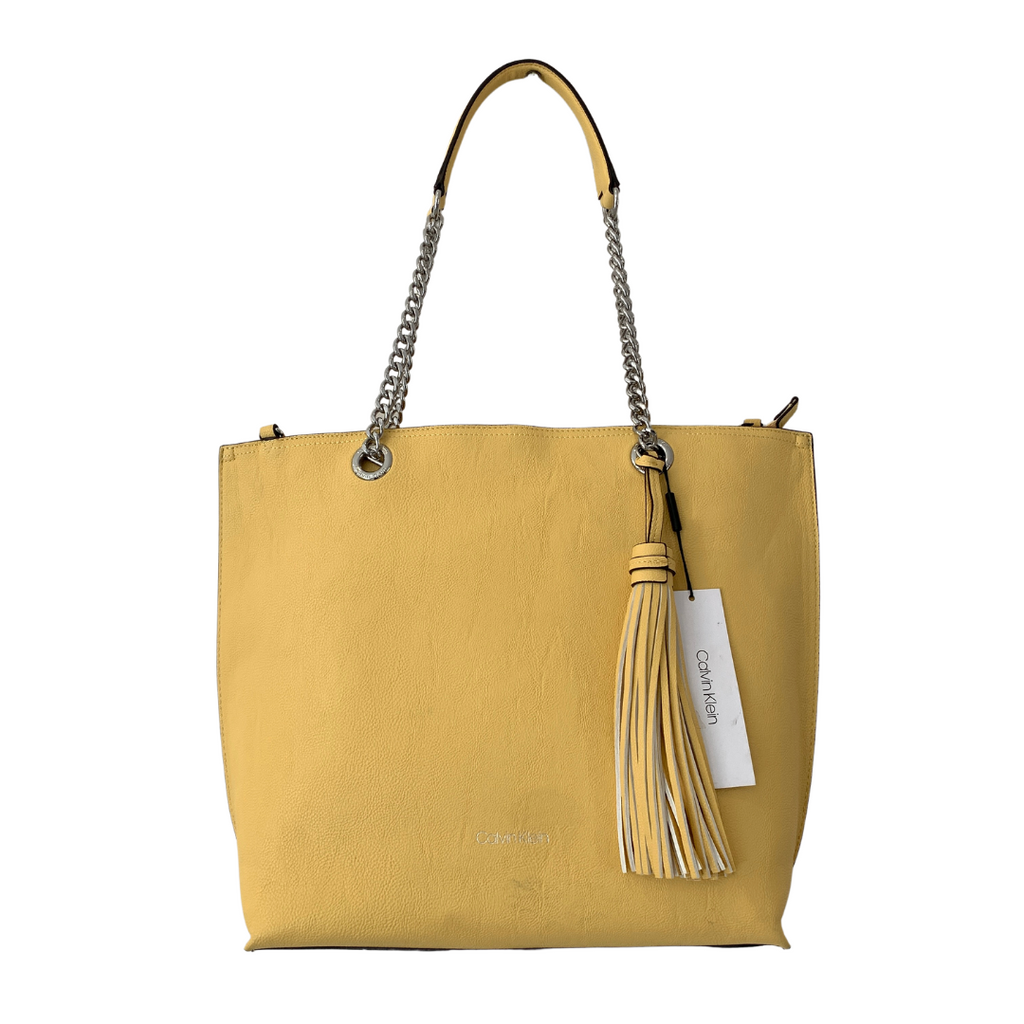 Calvin Klein Lemon Yellow Shoulder Bag | Brand New |