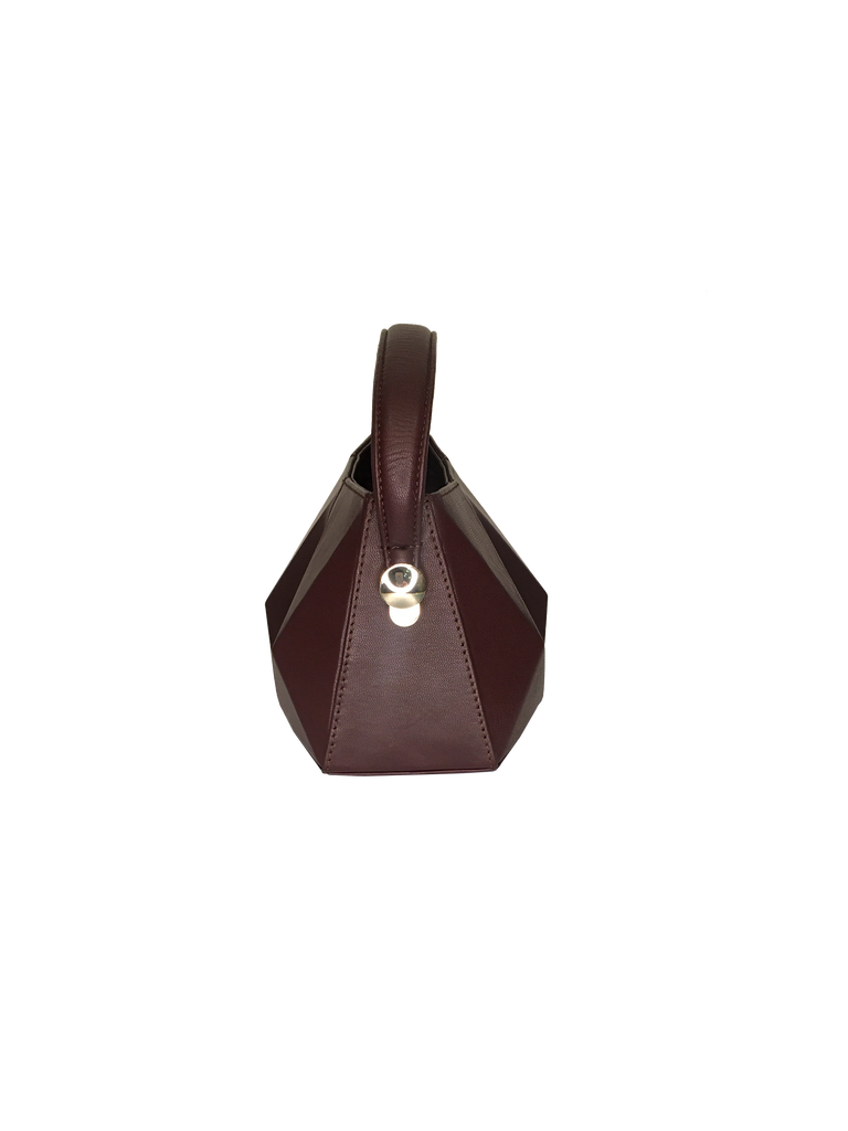 Warp Oxblood Leather Mini Bag | Sample |