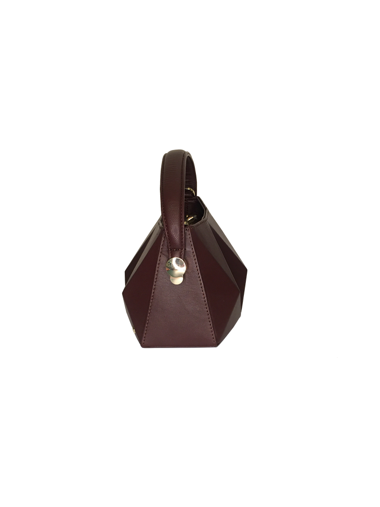 Warp Oxblood Leather Mini Bag | Sample |