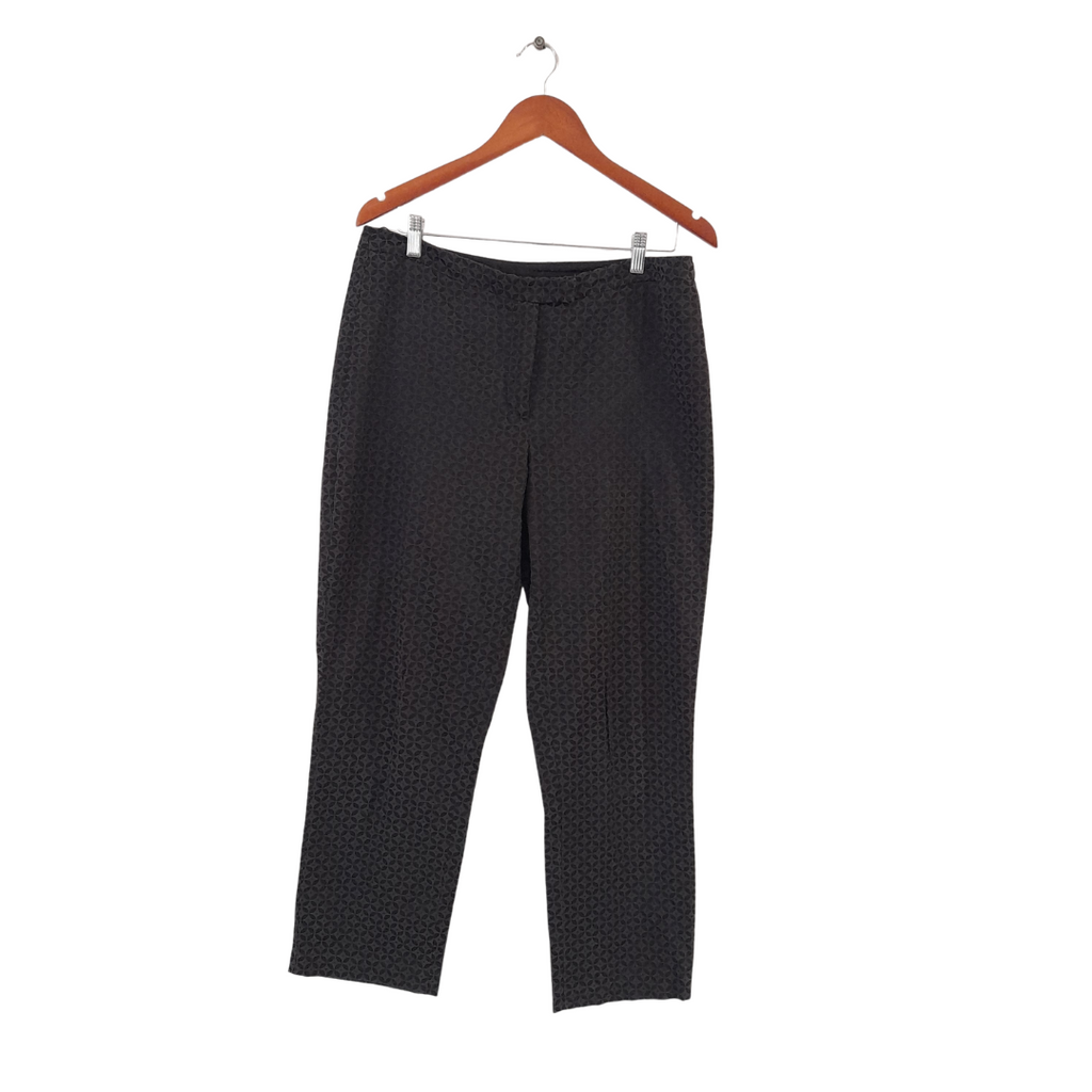 The Collection by Debenhams Dark Grey and Black Printed Pants | Gently Used |