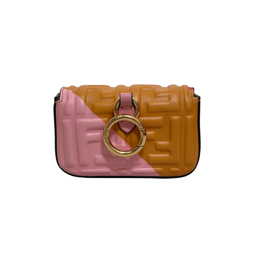 Fendi Baguette Multi-coloured Nappa Leather Charm | Brand New |