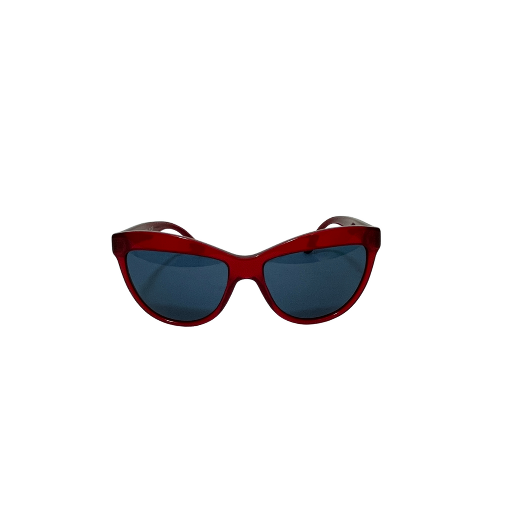 Burberry Red Cat-eye 'B 4267' Sunglasses | Pre Loved |
