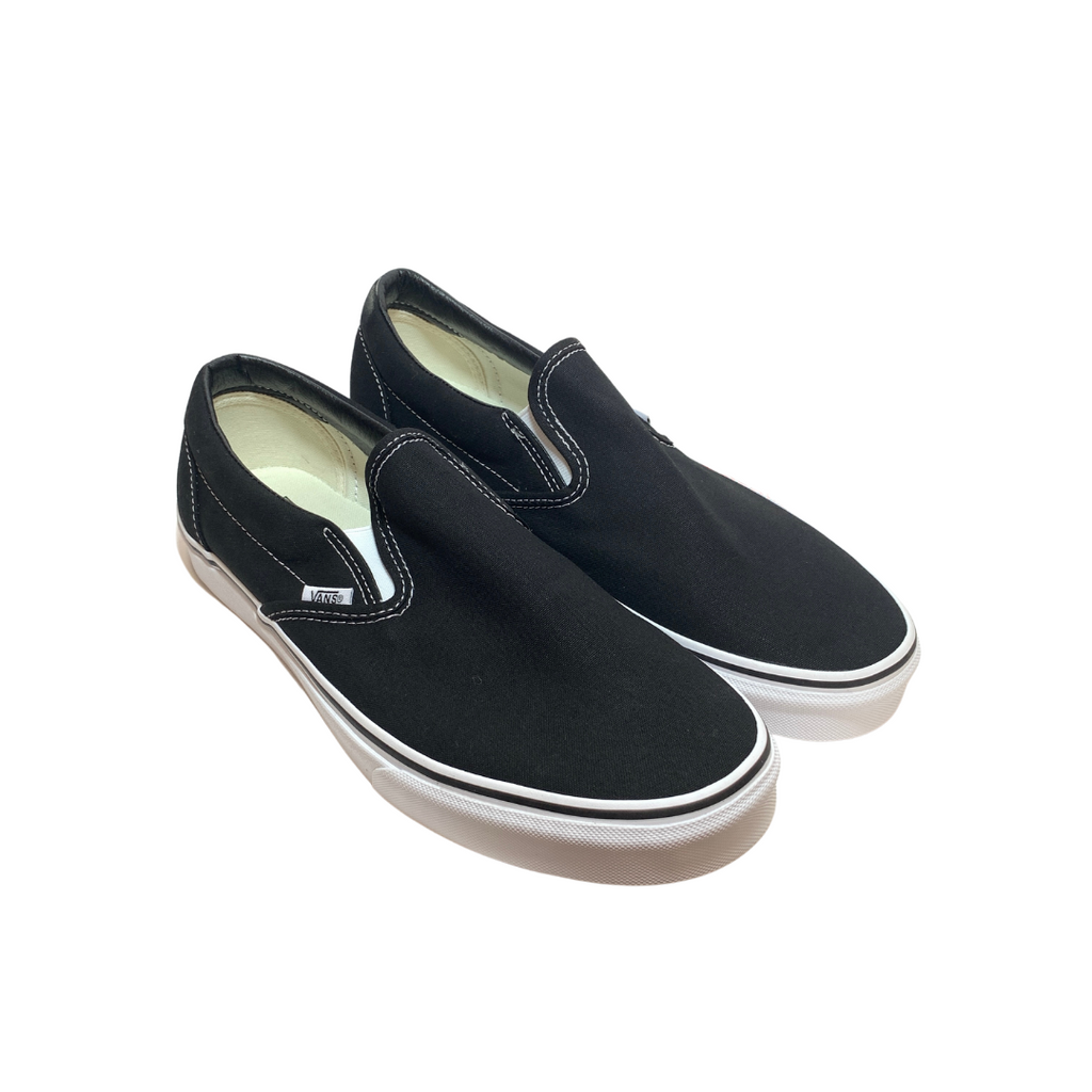 VANS Men's Black Classic Slip-on Shoes | Brand New | | Secret Stash