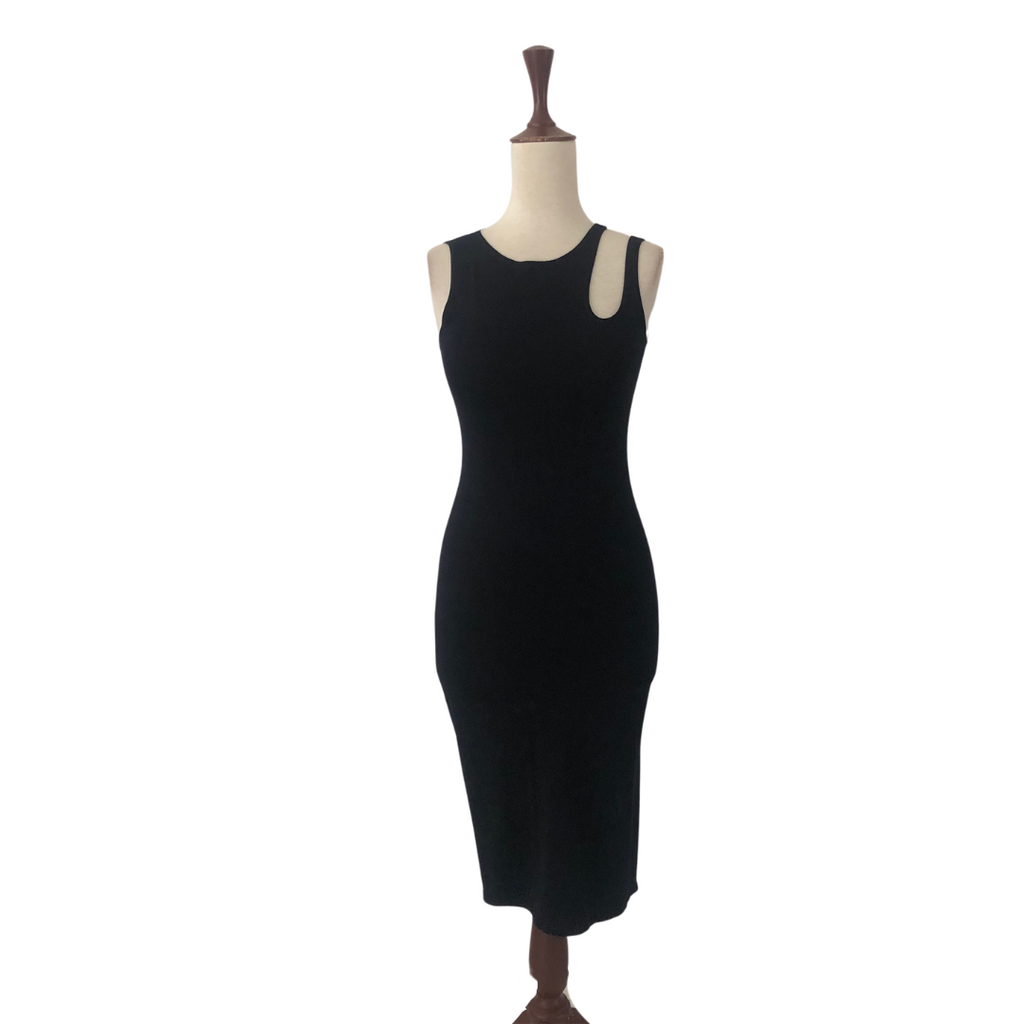 Moa Moa Black Sleeveless Midi Dress Gently Used Secret Stash