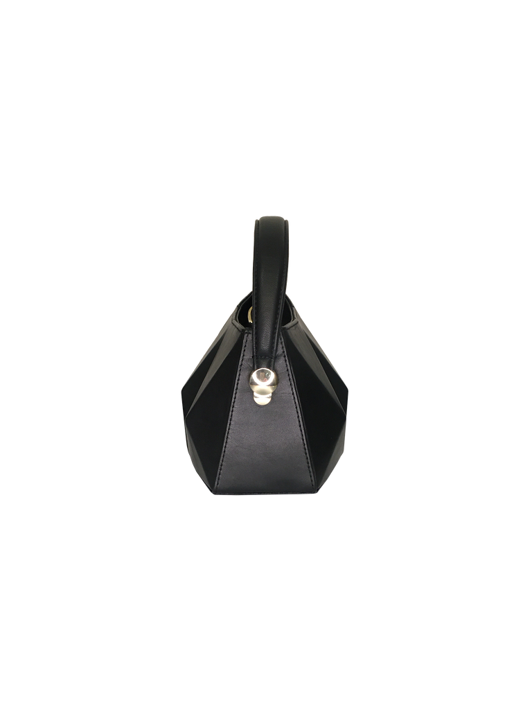 Warp Black Leather Mini Bag | Sample |