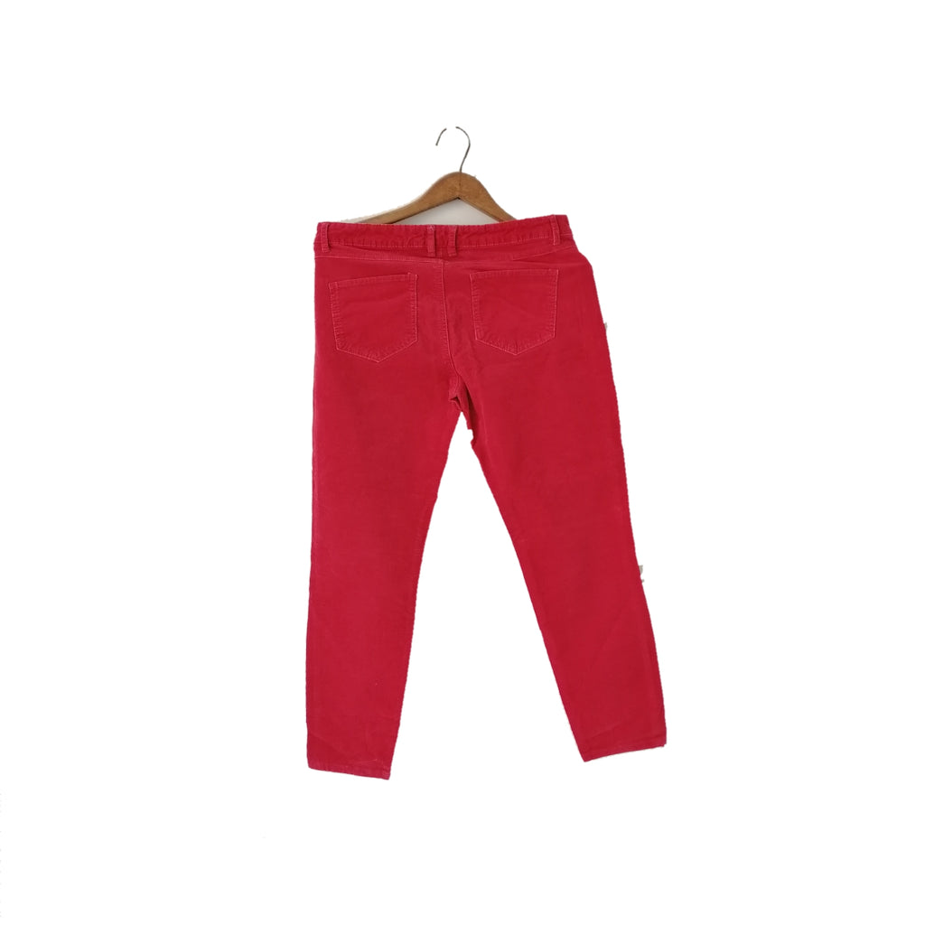Mango Red Corduroy Pants | Gently used |