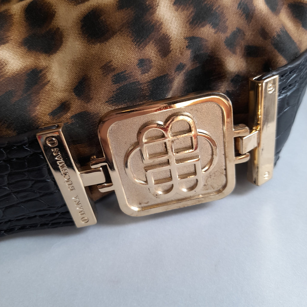 Dana Buchman Cheetah Print Hobo Bag | Gently Used |