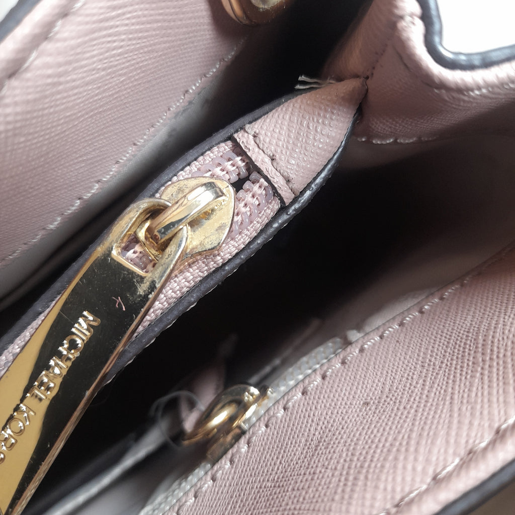 Michael Kors Pink Leather 'Sofia' Handbag | Gently Used |