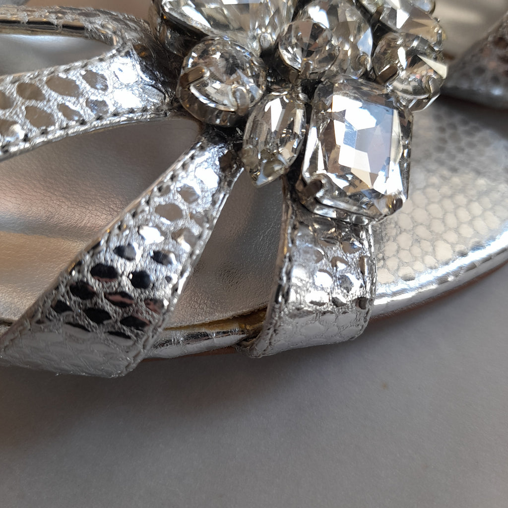 Dune jewelled sandals deals